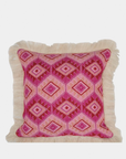 Omnipink Texas Rose,Pink Luxury Velvet Throw Pillow for Living Room Sofa
