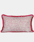 Omnipink Texas Rose,Pink Luxury Velvet Throw Pillow for Living Room Sofa