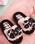 Pink Hello Kitty Fluffy Indoor Home Slippers, Soft, Comfortable, Cute, and Sweet