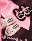 Pink Hello Kitty Fluffy Indoor Home Slippers, Soft, Comfortable, Cute, and Sweet