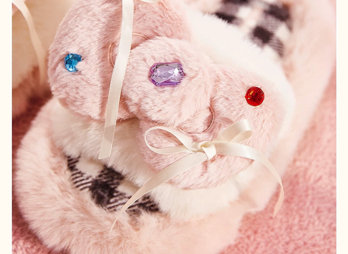 Pink Hello Kitty Fluffy Indoor Home Slippers, Soft, Comfortable, Cute, and Sweet