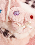 Pink Hello Kitty Fluffy Indoor Home Slippers, Soft, Comfortable, Cute, and Sweet